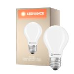Ledvance Classic LED E27 Poire Filament Dépolie 7.5W 1055lm - 827 Blanc Très Chaud | Dimmable - Équivalent 75W
