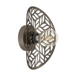 Eglo Applique Murale Swaby Acier Bronze | IP20 - Convient pour 1x E27 