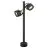 SLV Sitra SL 360 Lampadaires Salon Aluminium Gris | Extérieur - IP44 - Convient pour 2x GX53 