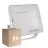 Lot 8x Ledvance Projecteur LED Compact Blanc 50W 4500lm 100D - 830 Blanc Chaud | IP65 - Symétrique 