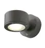 SLV Sitra Applique Murale Aluminium Gris | Extérieur - IP44 - Convient pour 1x GX53 
