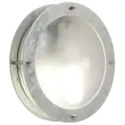 Nordlux Malte Applique Murale Acier Galvanisé Gris | 240mm - IP54 - Convient pour E27
