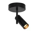 Nordlux Jerome Plafonnier Métal Noir | 55mm - Convient pour GU10