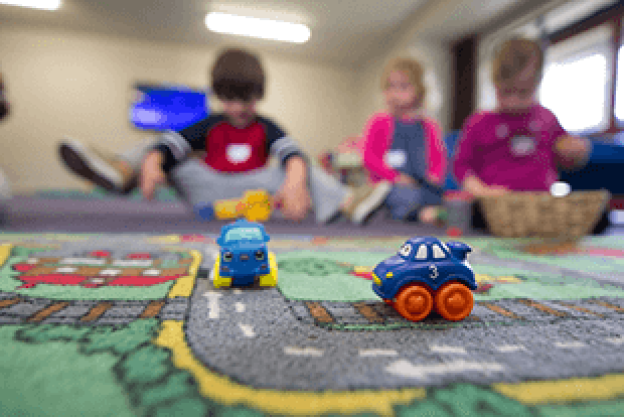 Éclairage pour la garderies et les crèches