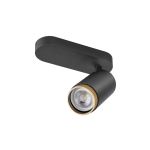 SLV Grip! Aluminium Spot Zwart | Geschikt voor 1x GU10
