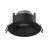 Noxion LED Spot Ares Diep ring Zwart 6W 540lm 927-940 3CCT - met Binnenring Zwart | Zaagmaat 68mm