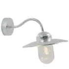 Nordlux Luxembourg Wandlamp Staal en Glas Grijs - Kustgebied | IP54 - Geschikt voor E27
