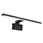 Nordlux Marlee 50 Wandlamp Metaal Zwart 8.9W 800lm - 930 Warm Wit | IP44 - Beste Kleurweergave